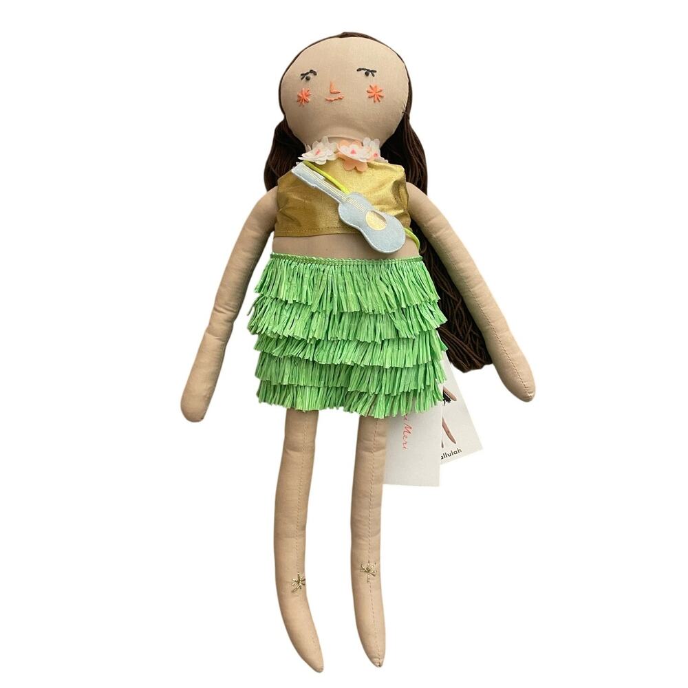 Newt Meri Meri Tallulah Gold Green Hula Doll